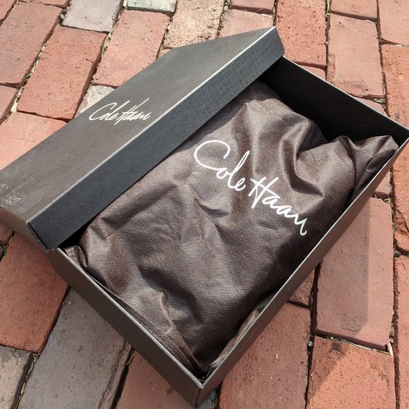 COLE HAAN GIRALDO WNGTP II - BRITISH TAN CP - USED IN BOX WITH BAG - SIZE 11.5 M - Picture 13 of 16